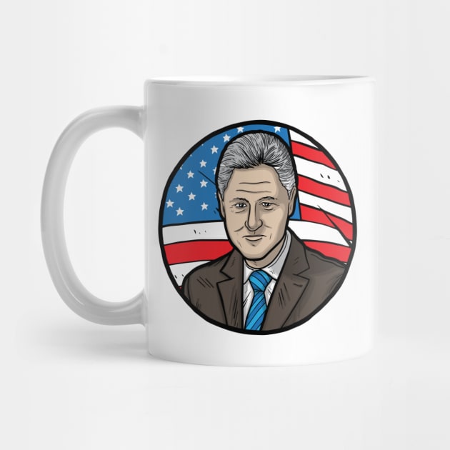 Bill Clinton by Baddest Shirt Co.